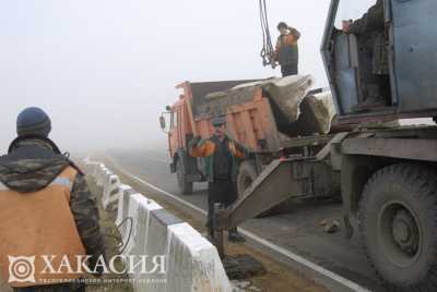 Строительство автодороги Абакан-Бийск в Хакасии продолжается