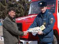 Пожарные машины в селах Хакасии готовятся к пожароопасному периоду
