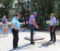 В Черногорске завершается реконструкция сквера