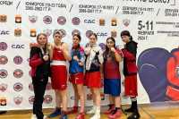 Девушки из Хакасии успешно выступили на первенстве СФО по боксу