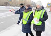 Черногорские студенты на время стали инспекторами ДПС