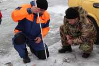 На водоемах Хакасии измерили толщину льда: есть опасные места