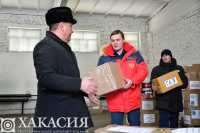 Хакасия вновь отправила на Донбасс многотонную партию гумпомощи