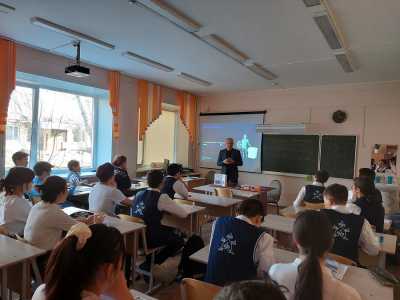 «Ростелеком» провел урок кибербезопасности в Хакасской национальной гимназии