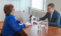 В администрации Боградского района Валентин Коновалов провёл приём граждан. 