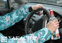 Водители в Хакасии не прекращают пить за рулём