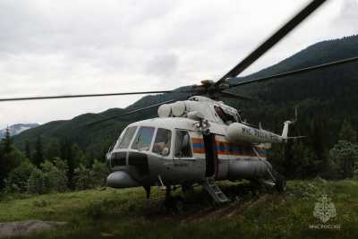 Жительницу Красноярска вертолётом эвакуировали с горячего источника в Хакасии
