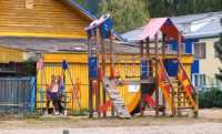 В Майне обустраивают территории отдыха для детей и взрослых