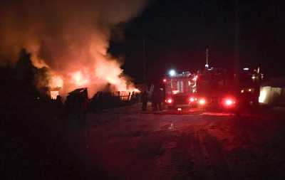53 пожара потушили в Хакасии за новогодние праздники