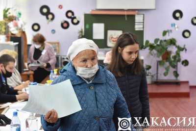 Более 39 тысяч избирателей проголосовали в Хакасии