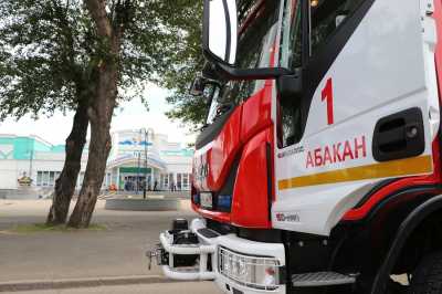 Тактические учения пожарных прошли в Абакане