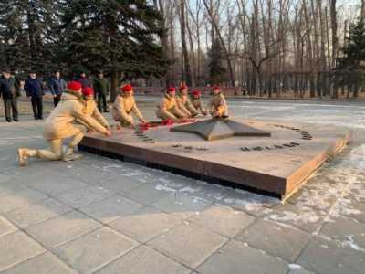 В Хакасии почтили память погибших в Великую Отечественную войну