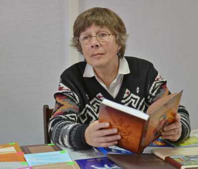 На открытии праздника Саяно-Алтайской книги
