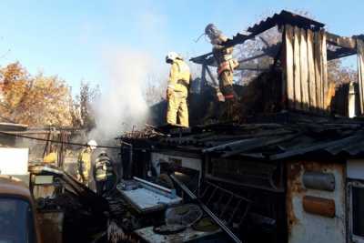 Семь пожаров произошло за сутки в Хакасии