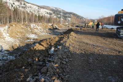 Восемь километров дороги Сарала-Приисковое реконструируют