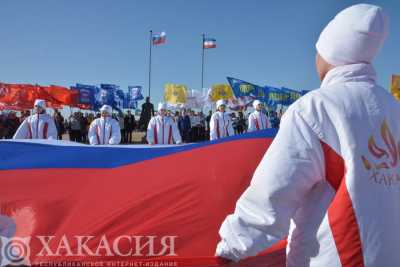 #СвоихНеБросаем: в Хакасии прошла патриотическая акция, посвященная Дню провозглашения Донецкой народной республики