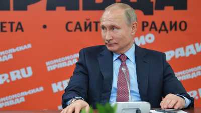 Навальный, биткоин и США: что Путин обсуждал с главредами