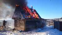 В Хакасии за выходные горели две бани