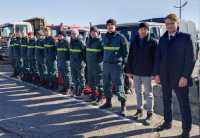 Хакасия направила группу парашютно-десантной пожарной службы в горящую Туву