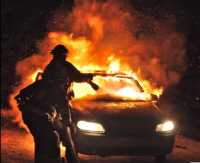 В Хакасии все чаще горят автомобили