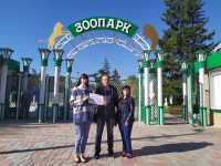 В Хакасии прошагали город по экомаршруту