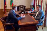 Глава Хакасии провел встречу с зампредседателя комитета Госдумы по энергетике