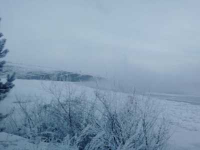 В Абакане ледяные торосы и прибывающая вода пугают дачников