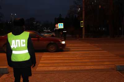 В Хакасии наряды ДПС усилили контроль за пешеходными переходами