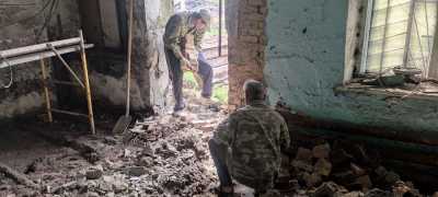 В Таштыпском районе приступили к восстановлению морга