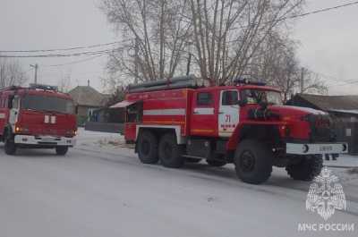 Пламенное воскресенье выдалось у пожарных Хакасии