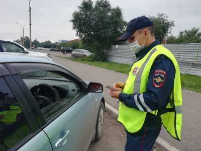 В полицейскую ловушку попали десятки водителей в Хакасии