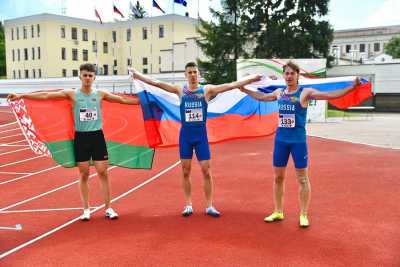 Медаль из Беларуси привез хакасский легкоатлет Захар Смирнов