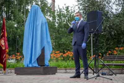В Хакасии торжественно открыли памятник Станиславу Садовскому