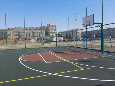 Площадка у спорткомплекса «Тепсей» готова к будущим соревнованиям