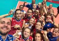 Девушка из Хакасии помогла сборной России завоевать бронзу первенства Европы по волейболу