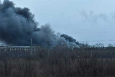 В Хакасии в зоне пожара на заводе «Искож» превышались показатели по сероводороду