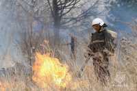 Пожарные Хакасии продолжают бороться с палами травы