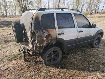 В Усть-Абаканском районе рыбак подпалил собственное авто