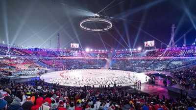 Олимпийские игры в Пхенчхане объявлены открытыми
