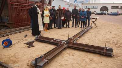 Под Красноярском освятили самый высокий в России поклонный крест