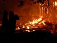 В Хакасии тушат два  лесных пожара, вызванных грозами