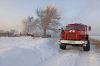 В Усть-Абаканском районе на пожаре погиб мужчина