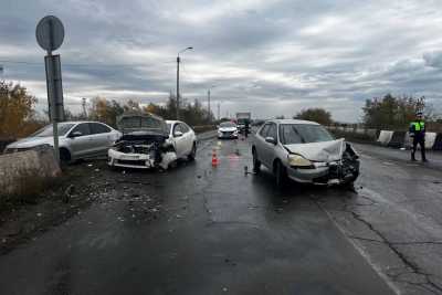 Ребенок получил травмы при столкновении автомобилей в Абакане