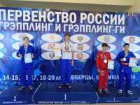 Борец из Хакасии завоевал медали первенства страны по грэпплингу
