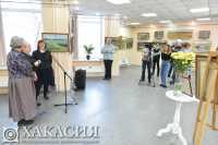 В Абаканской картинной галерее открылась юбилейная выставка живописных полотен Фёдора Пронских