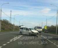 По дороге из Абакана в Минусинск разбилась &quot;Тойота&quot;