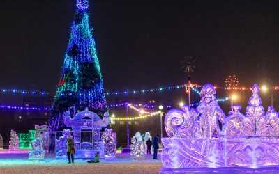 Ледовый городок от РУСАЛа откроется в Саяногорске 26 декабря