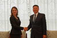 Юлия Исмагилова рассказала о встрече с начальником канцелярии иностранных дел провинции Хэбэй