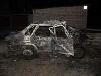 В Хакасии водитель &quot;девятки&quot; сгорел заживо