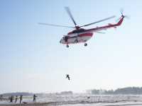 По-соседству с Хакасией прошли тренировки пожарных-парашютистов